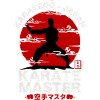 Karate master bushido japan