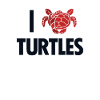 I love Turtles Water Turtle