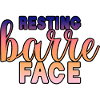 Resting Barre Face 3