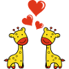 Amour de la girafe