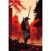 Samurai Japan City Sun Cool