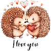 Loving hedgehogs