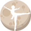 Dancer in the moonlight