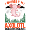 Axolotl Gift Tail Amphibian Axolotl