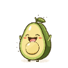 Guac l'avocat kawaii