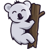 happy koala bear koala