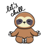 Let's Chill - Sloth
