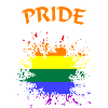 LGBTQ Pride Kleks splash