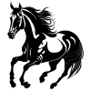 Cheval noir