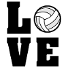 Love Volleyball