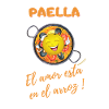 Paella Love is in the rice