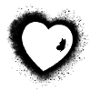 Butterfly heart