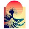 the big wave off Kanagawa