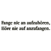 Fangenieanaufzuhören