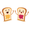 Toast (kawaii, joy)
