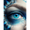 Mega Blaues Auge