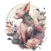 Japanese Cat Sphynx Nacktkatze