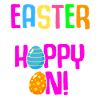 Easter Rabbit Easter Flowers Eggs