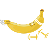Funny Fitness Banana T Shirt