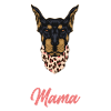 Dog Doberman Mama