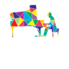 Piano Polygon Funny Piano