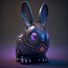 Cyber Punk Easter Bunny - "Easterpunk"
