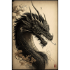 Japanese dragon Chinese dragon