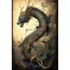 Japanese Dragon Chinese Dragon Art