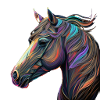 PFERD IM WIND