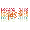 Legend Since 1983 Shirt