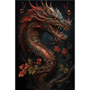 Japanese dragon Chinese dragon