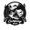 Camping tour 2023 - Patch design