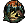 Camping - Patch design