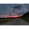 Setting sun