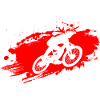 Downhill MTB Ride Red