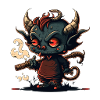 A cute demon