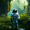 Astronaut in the Jungle