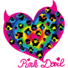 Pink Devil Heart