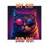 Kattälskare Design Katt Mama Min Katt sa Nej