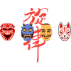 Japanese masks
