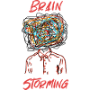 Brainstorming Handgezeichnete Grafiken