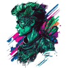 Cadeau synthwave de la Saint-Patrick