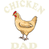 Chicken Dad T Shirt