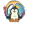 Hippie Penguin Peace Sign Yoga Bird Hippies Pet