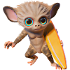 Surfboard wearing tarsier