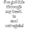 funny non-thinking design / funny sayings