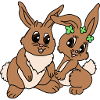 Easter Bunny Couple