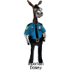 Important Donkey Officer Policeman