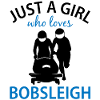 Bobsleigh Bobsleighing Fans Gift Girl