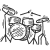 Batterie Drummer